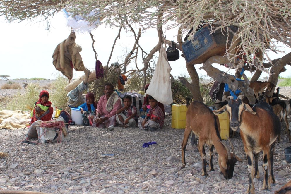 Per sopravvivere l'80% della popolazione dipende dall'importazione di derrate alimentari, ora bloccate (Oxfam - Omar Algunaid)