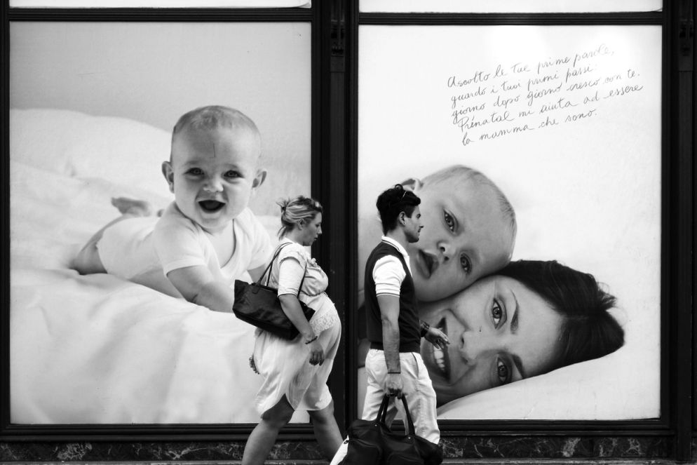 Categoria Nuove generazioni: al terzo posto Andrea Bastia con Dolce attesa