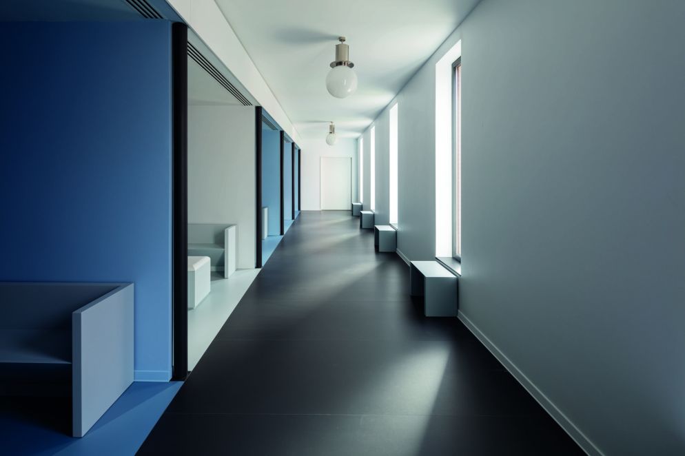 Ettore Spalletti, sala del commiato di Villa Serena - Città Sant'Angelo (Pescara)