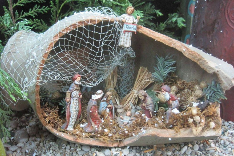 Presepe postato da Mariella Lo Grasso