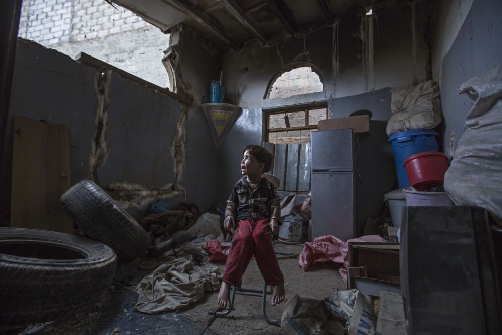 La vita quotidiana è precaria. Le scuole distrutte o fuori uso sono almeno 1.600  (Oxfam - Gabreez)