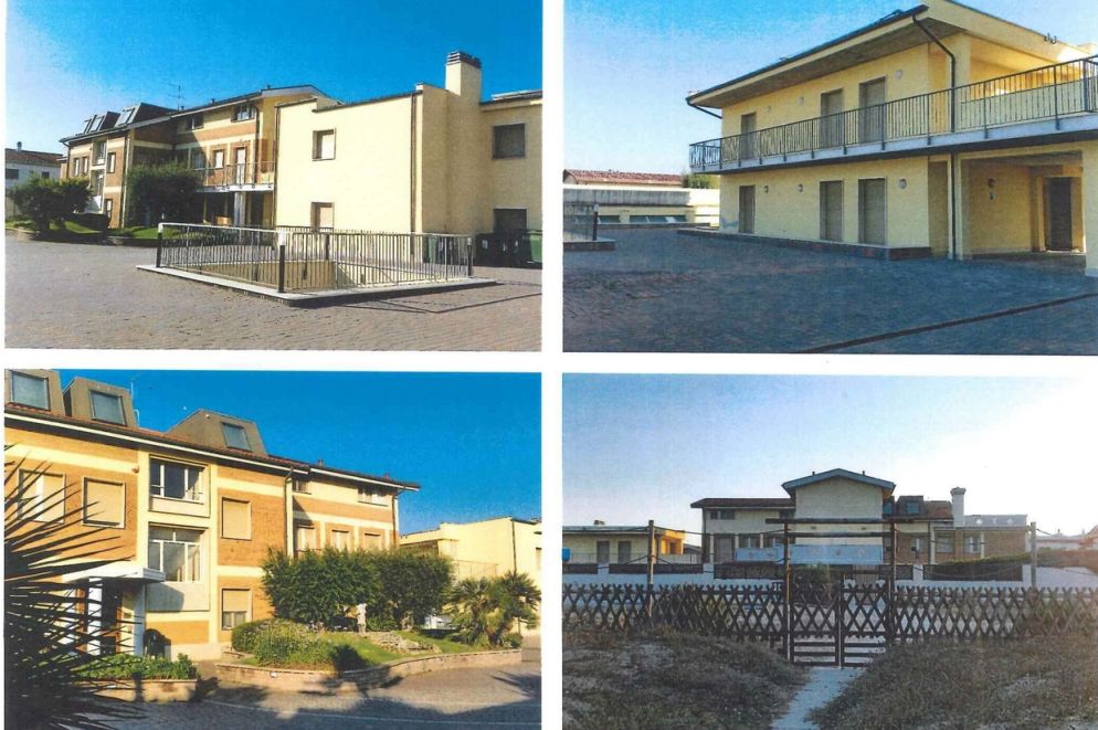 L'esterno della palazzina che ospita la Casa di accoglienza