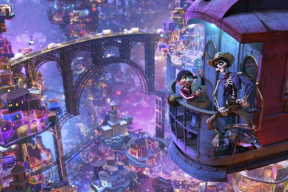 Una scena di "Coco", il nuovo film Disney Pixar in sala dal 28 dicembre