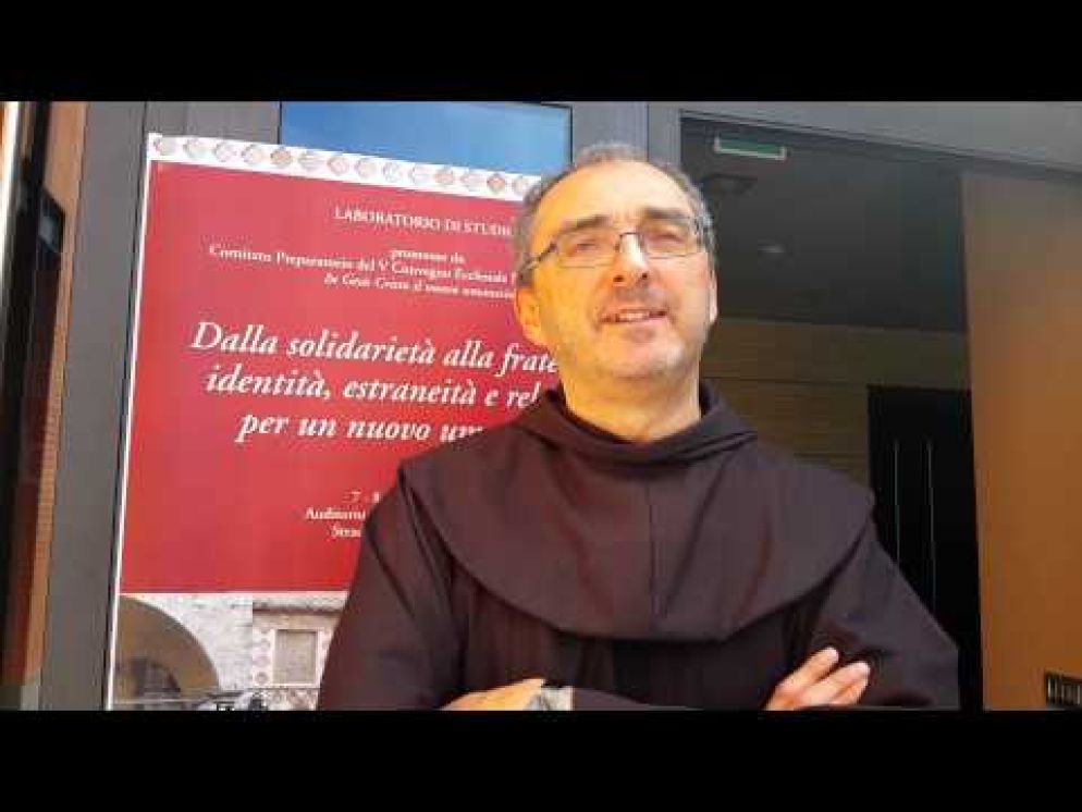 Una recente immagine di padre Giulio Michelini