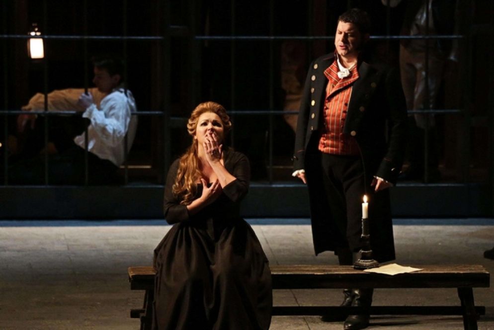 Il soprano Anna Netrebko in “Andrea Chénier”