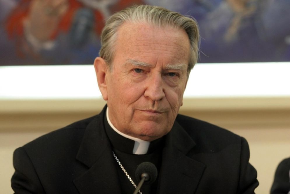 Un'immagine del cardinale Cordero Lanza di Montezemolo