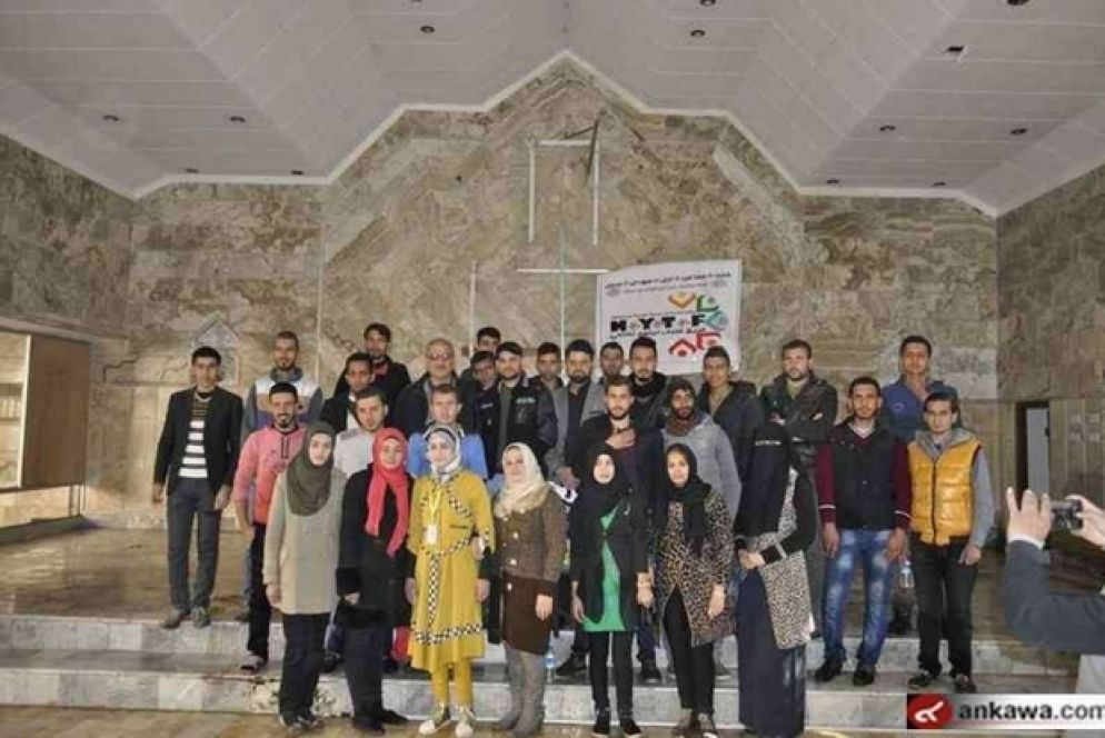 I ragazzi del gruppo "La Ninive della concordia"