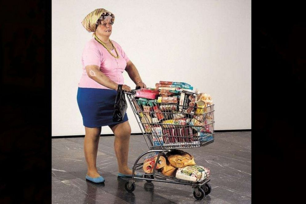 Duane Hanson, «Supermarket Lady», 1970.