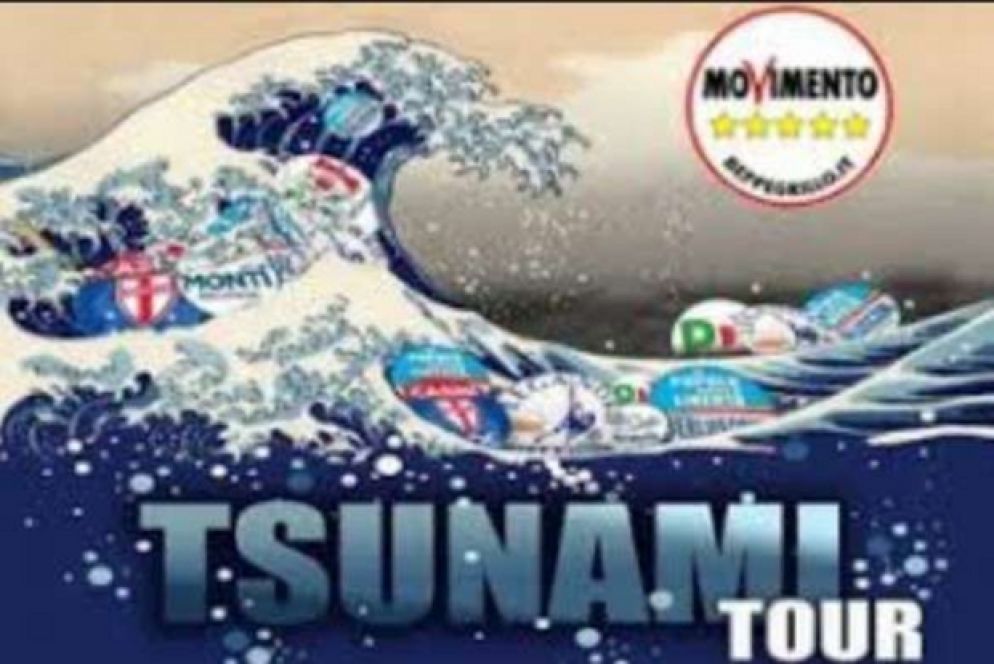 Un'immagine del Tsunami Tour del 2013
