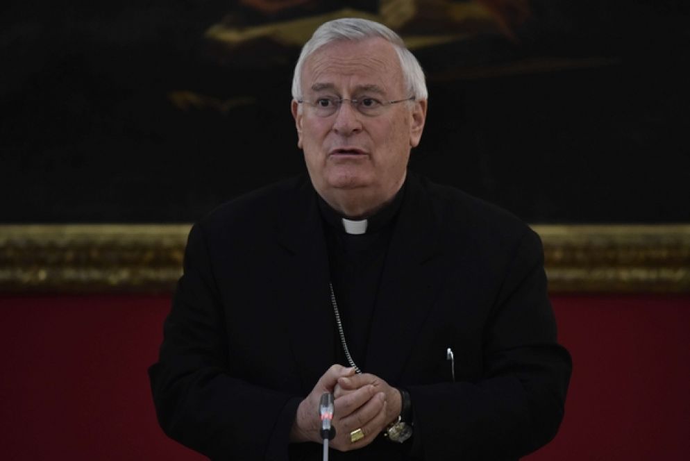 La prolusione del cardinale Bassetti (Foto Siciliani)