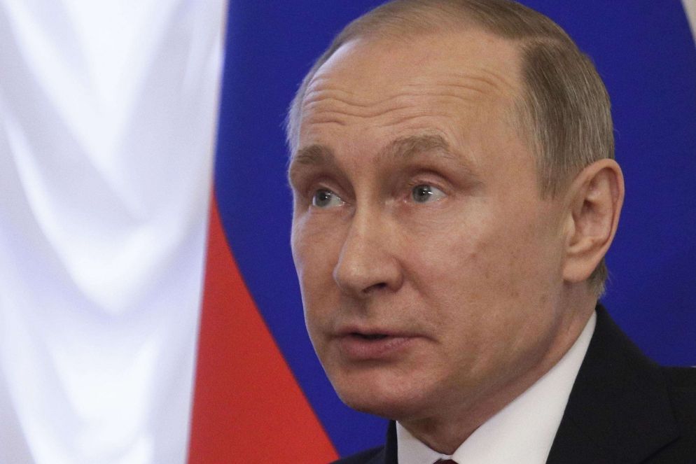 Il presidente russo Vladimir Putin (Ansa)