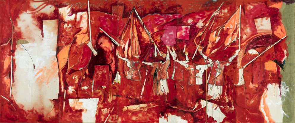 Mario Schifano, "Festa cinese", 1968