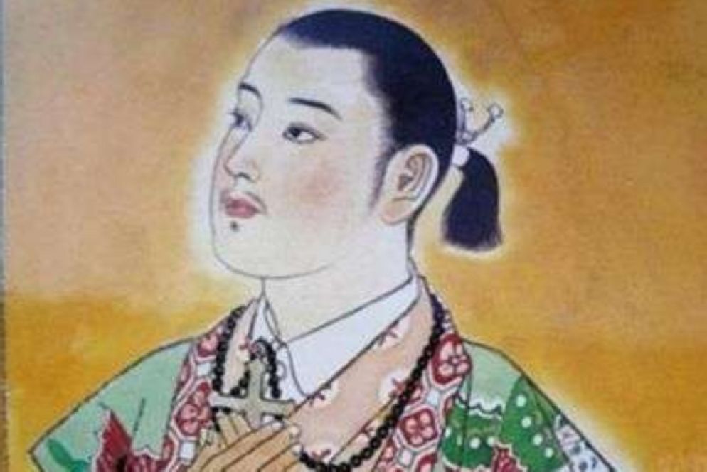 Justo Takayama Ukon (1552-1615) in un'immagine giapponese