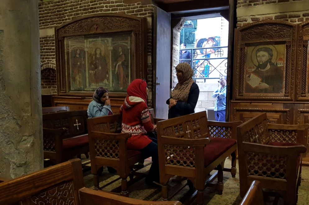 La chiesa di San Sergio nel Vecchio Cairo (foto Gambassi)