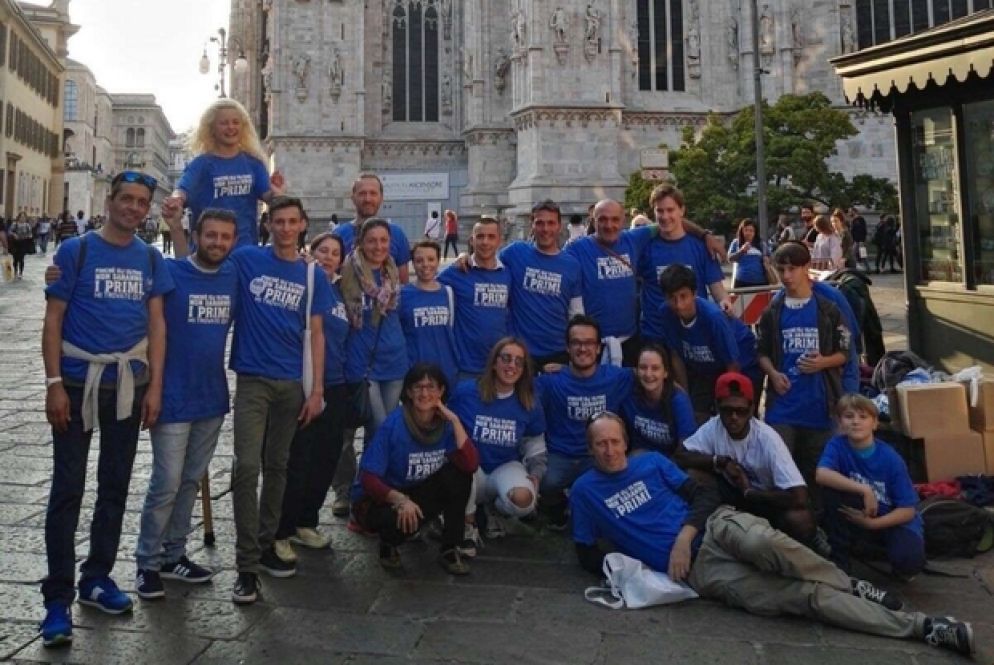 Volontari a Milano