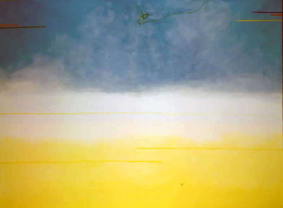 Valentino Vago "VE. 92" (1993), olio su tela (Archivio Vago)