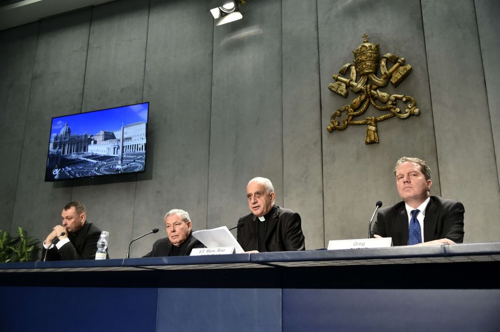 La conferenza stampa (Foto Siciliani)