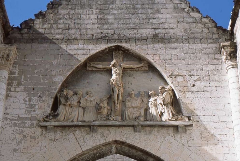 Un dettaglio della cattedrale di Mogadiscio, con un'opera dello scultore Cesare Biscarra (Heimo Liendl)