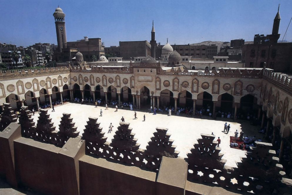 Il Cairo, panoramica della cittadella dell'università di al-Azhar (Siciliani)