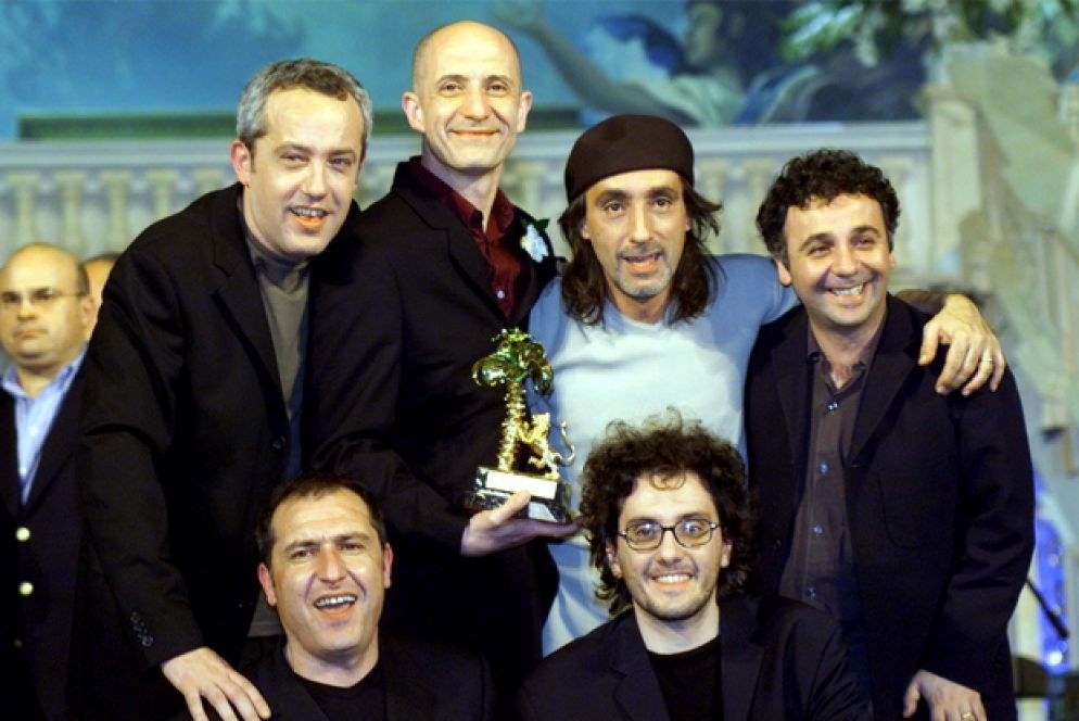 Gli Avion Travel vincitori a Sanremo