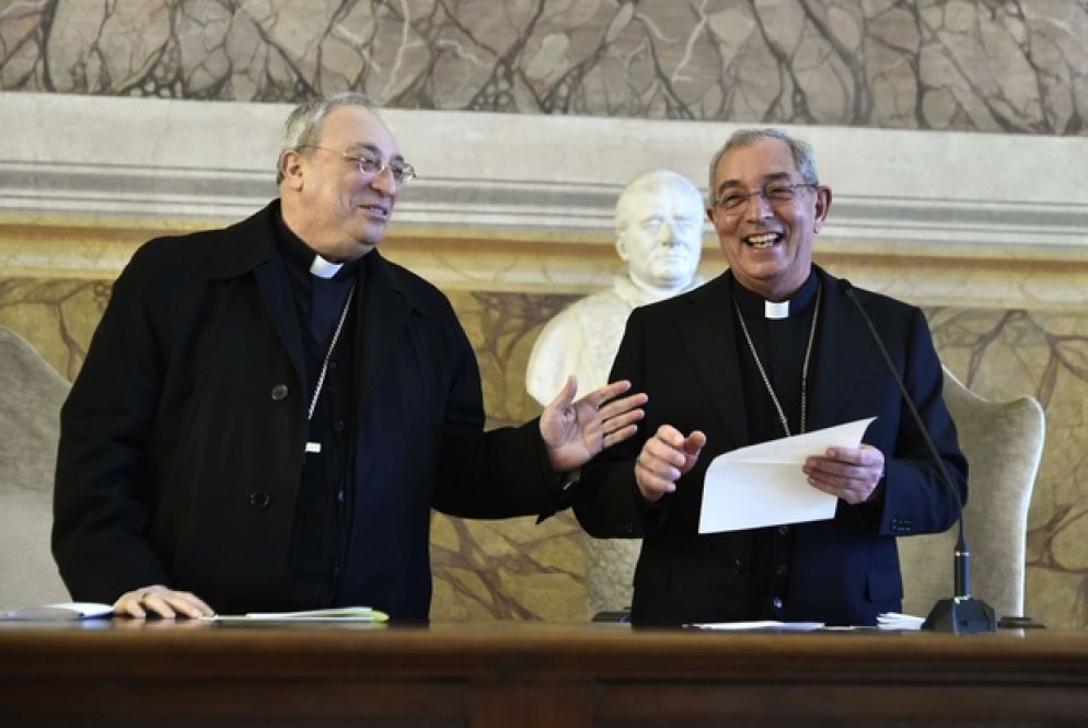 Il vicario generale di Roma, De Donatis e Marciante (Siciliani)