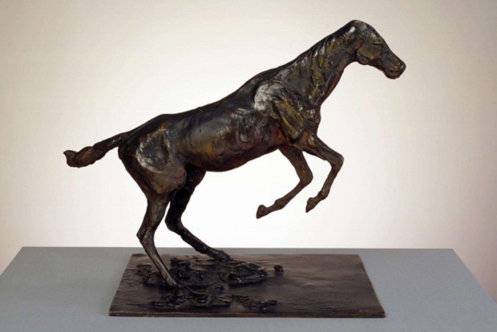 Edgar Degas, Cavallo (bronzo)