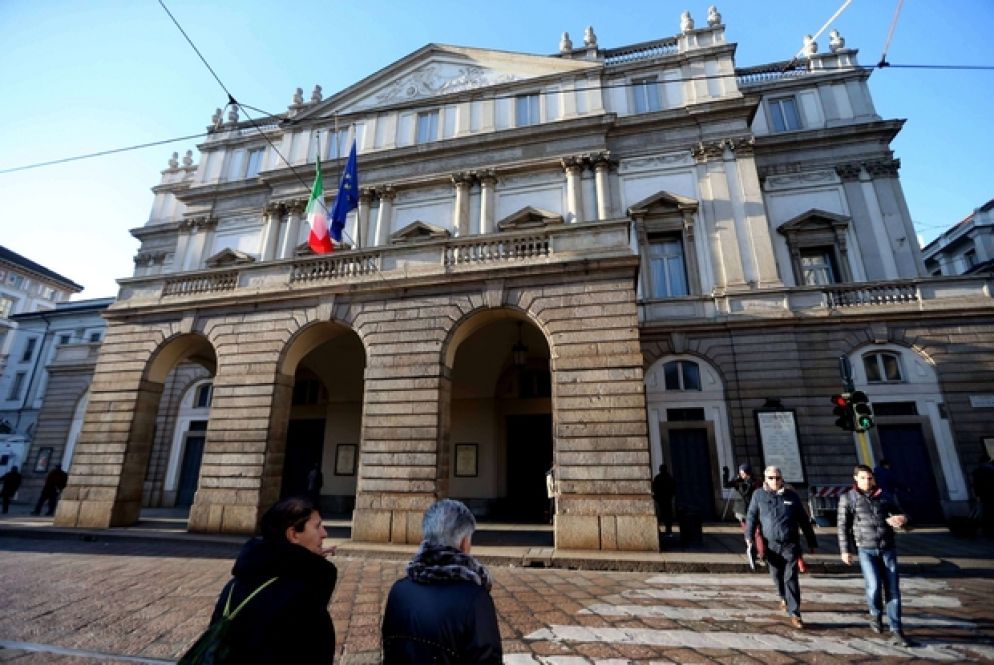 Il Teatro alla Scala inaugura oggi la sua stagione con “Andrea Chenier” di Umberto Giordano