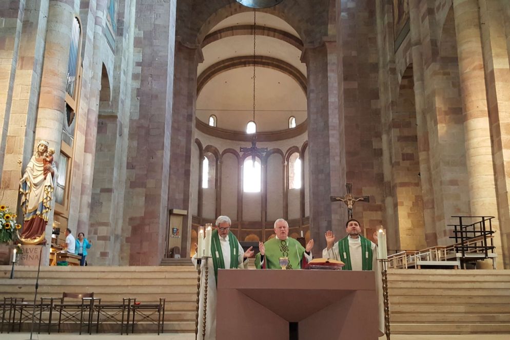 La Messa nel Duomo di Spira