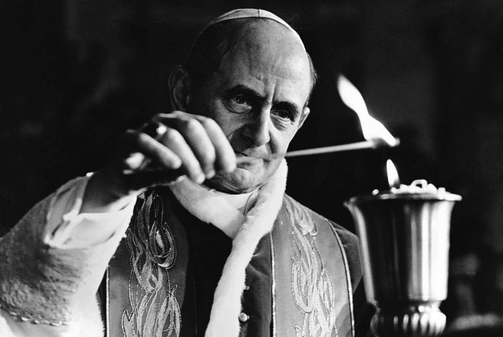 Paolo VI, Pasqua in San Pietro, Vaticano 1964 (© Pepi Merisio)