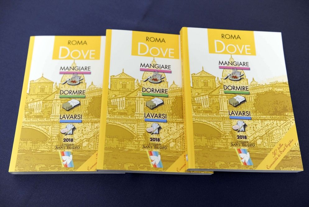 La guida "Roma - Dove mangiare dormire lavarsi 2018" è distribuita gratuitamente in 8 mila copie