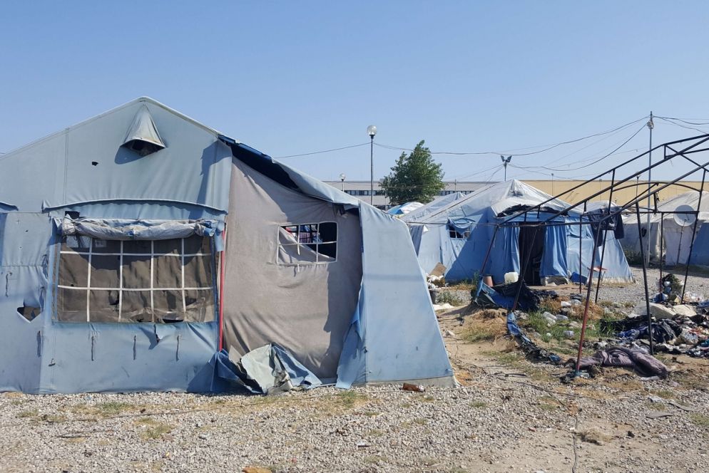 La vecchia struttura degradata