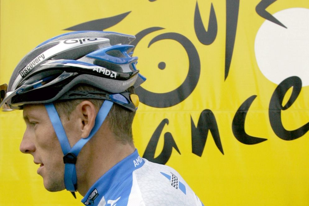Lance Armstrong al Tour de France nel 2005