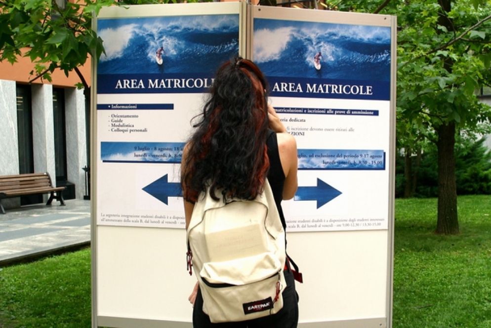 L'attenzione dell'ateneo verso le aspiranti matricole