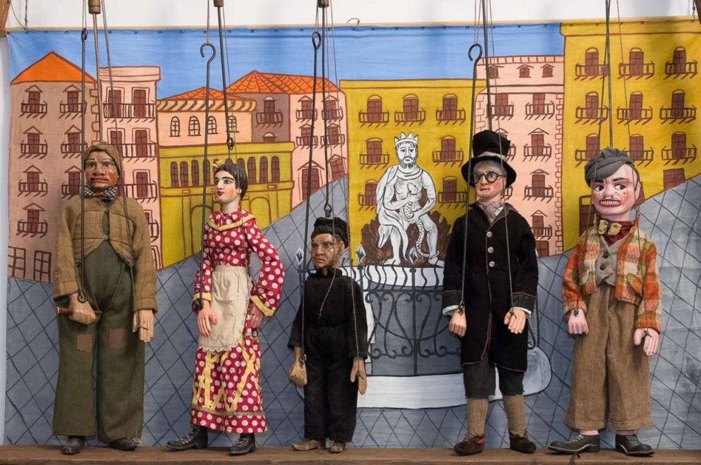 Pupi siciliani in mostra al Palazzo del Quirinale (Francesco Ammendola)