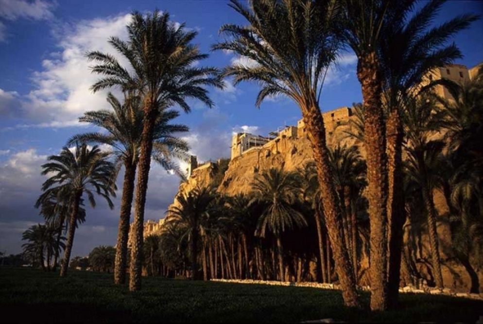 Gabal al-Tair, nel sud dell'Egitto, dove si è fermata la Famiglia di Nazaret