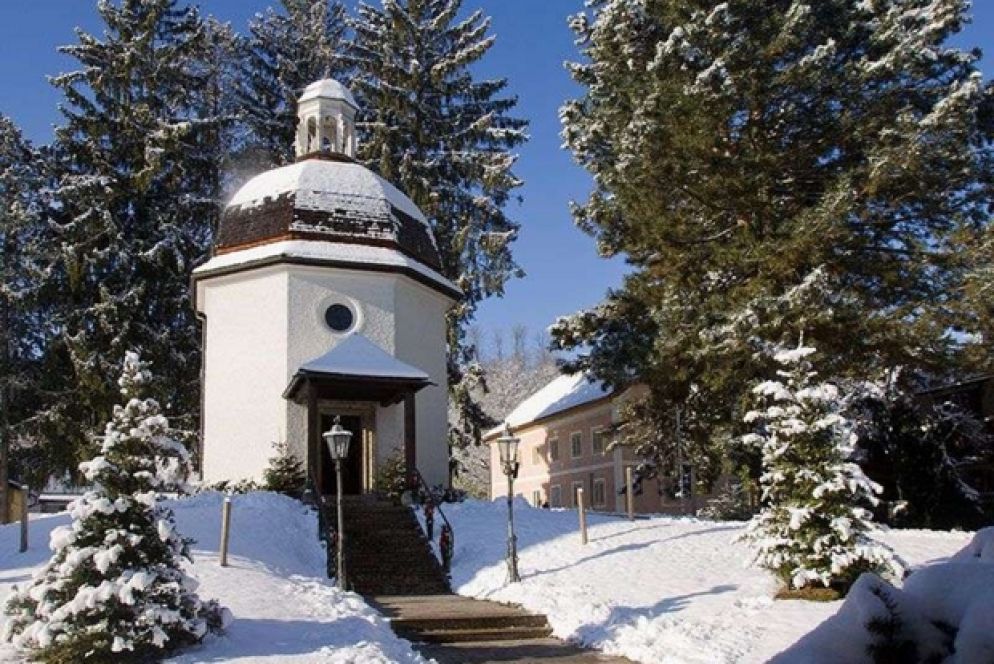 La cappella commemorativa di "Stille Nacht" a Oberndorf dove la canzone venne eseguita la prima volta nel 1818
