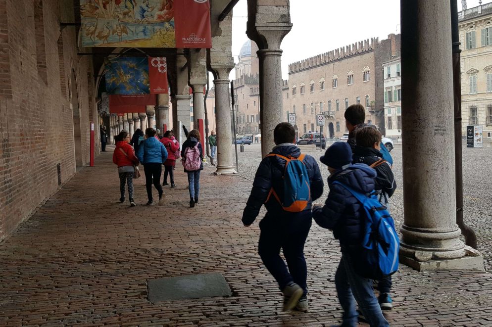 Le scolaresche in visita a Palazzo Ducale