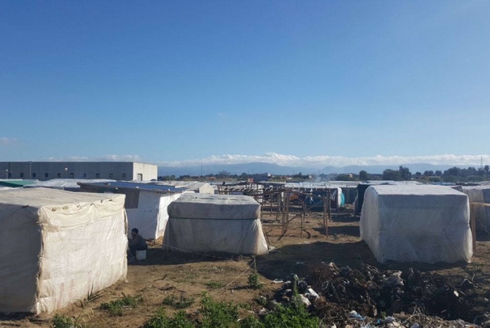 Rosarno, doppia baraccopoli