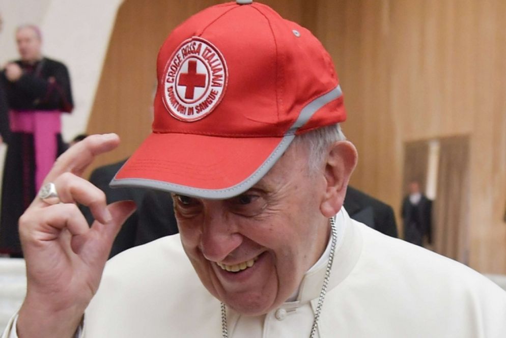 Foto fornita dall'Ufficio stampa della Croce Rossa