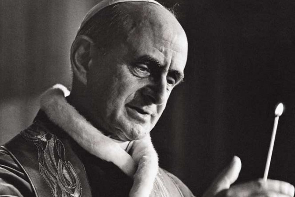 Una storica immagine di Paolo VI realizzata da Pepi Merisio