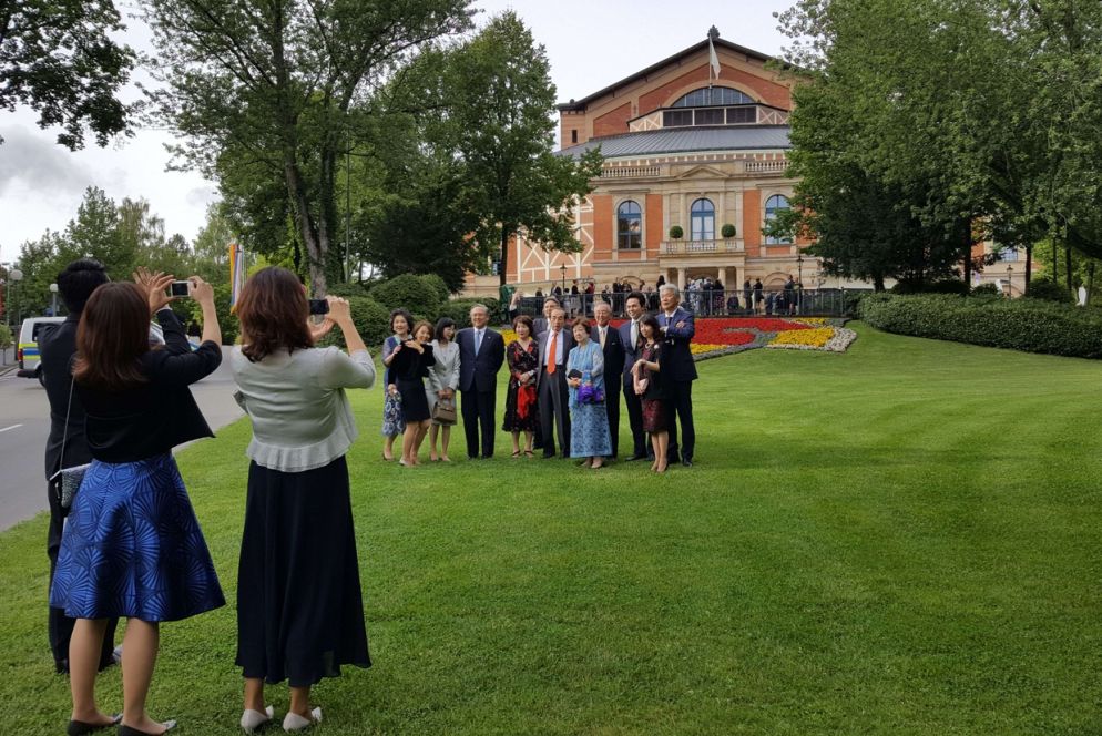Il teatro del Festival wagneriano di Bayreuth