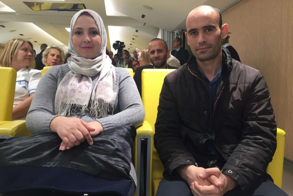 I genitori delle due bambine