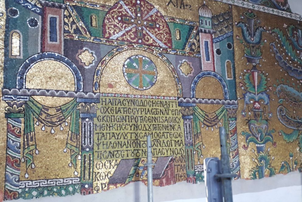 I mosaici risalgono al 1155 e avevano la funzione di spiegare il Vangelo e la vita della Chiesa al popolo