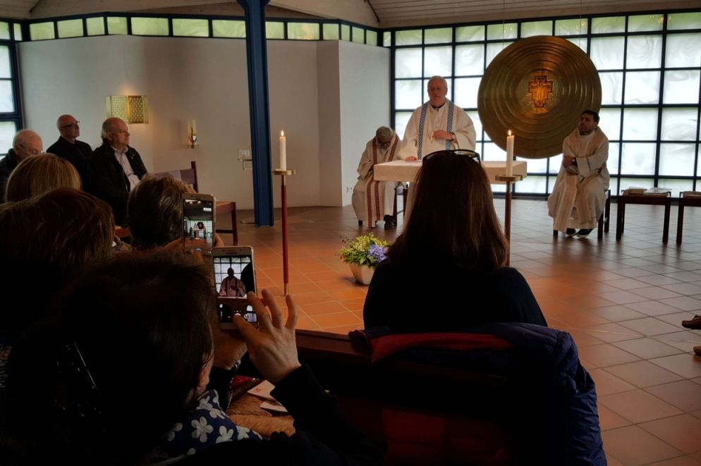 La Messa nel villaggio ecumenico di Ottmaring