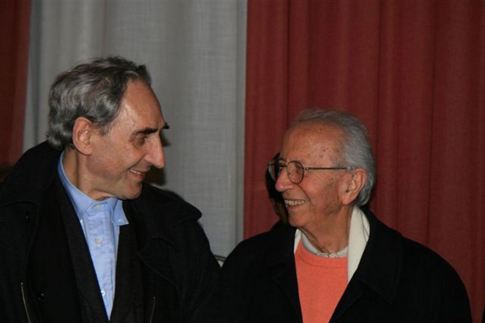 Battiato con Giusto Pio