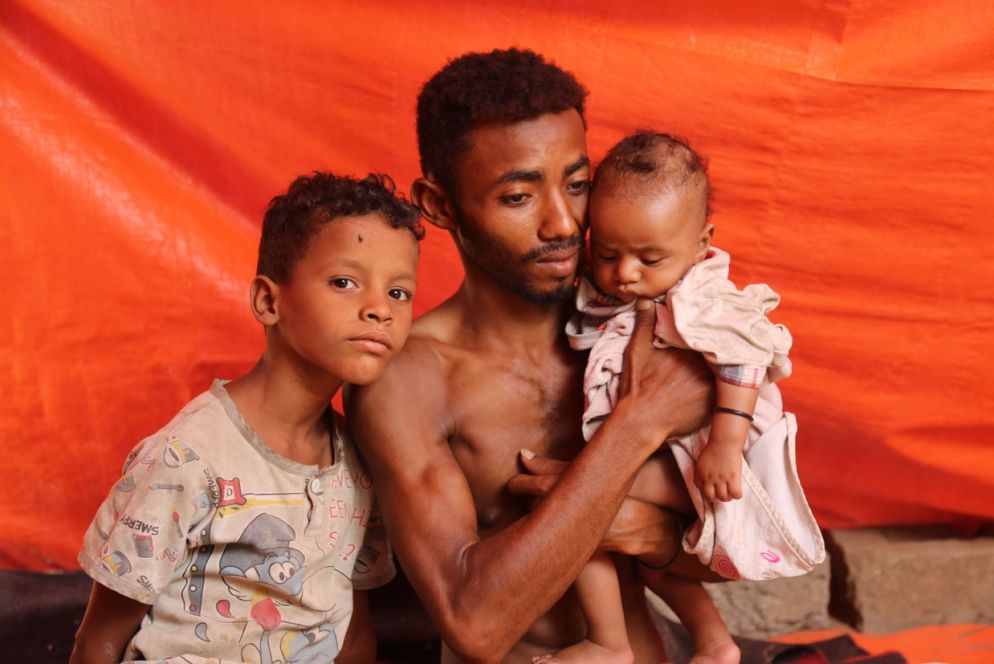 Profughi in fuga da Hodeida (Oxfam)