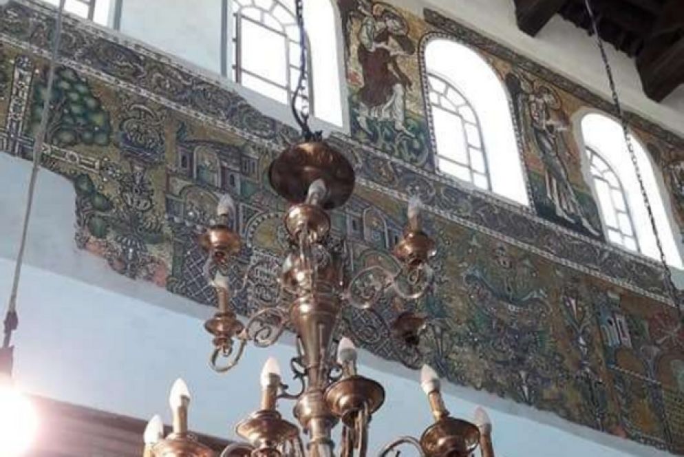 Uno scorcio dei mosaici