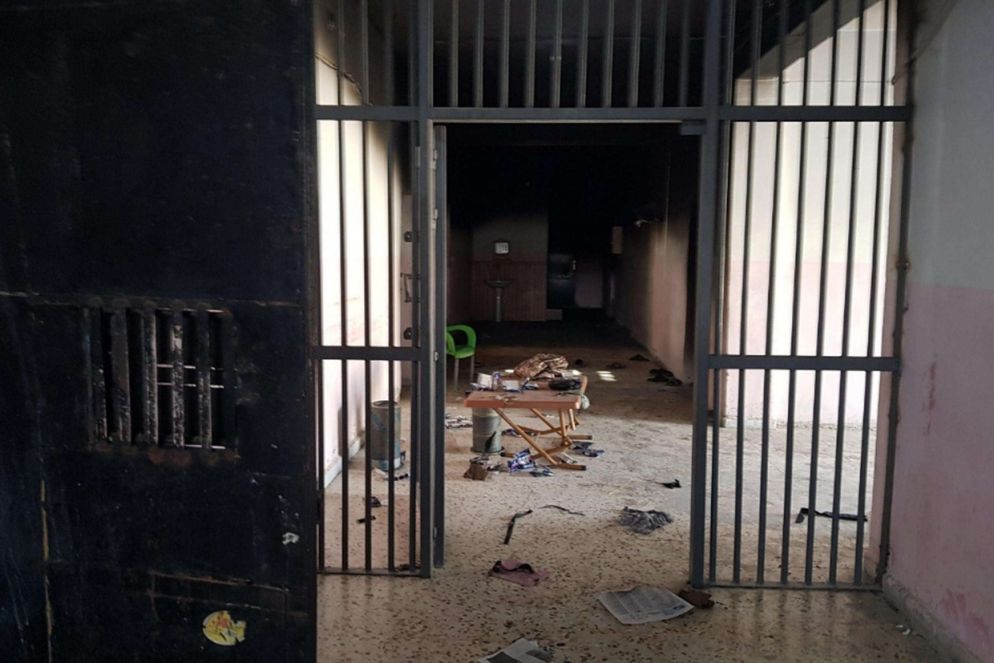 Intanto le carceri nelle zone di guerra si sono svuotate, anche quelle dei terroristi del Daesh (Isis) come questa