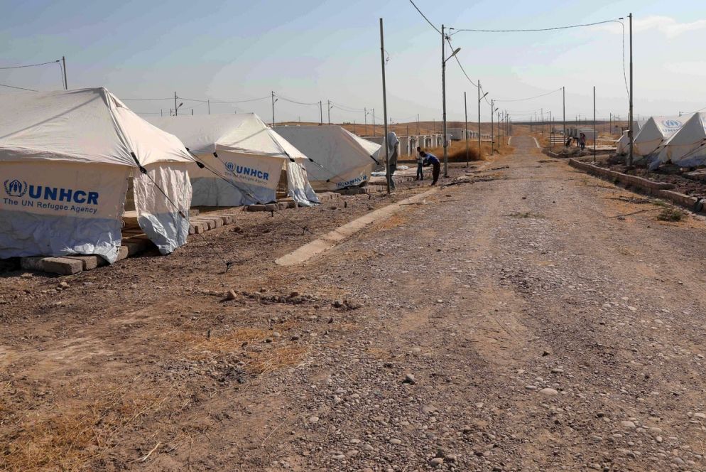 Ecco un nuovo campo profughi. Triste come tutti gli altri