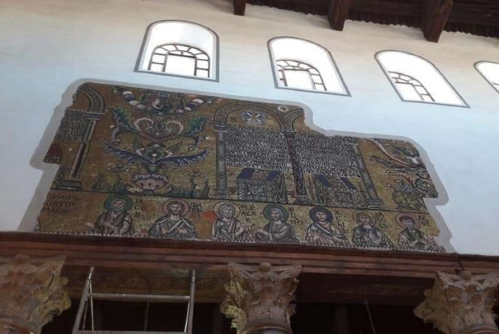 I mosaici restaurati